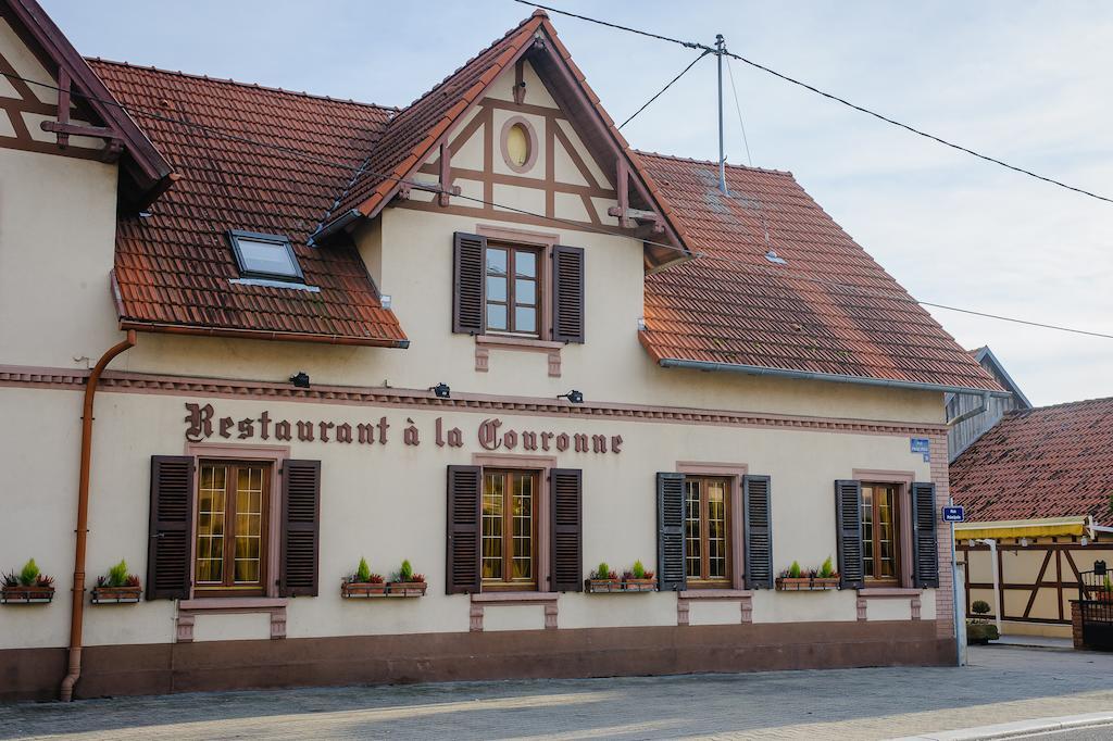 Hotel Restaurant La Couronne Ропенхайм Екстериор снимка