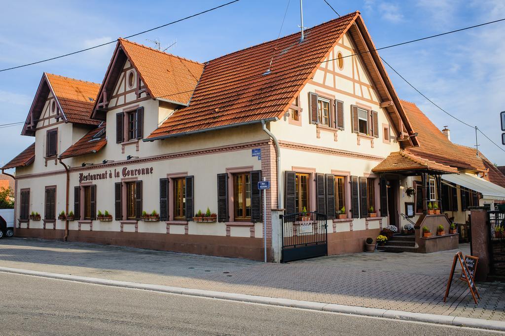 Hotel Restaurant La Couronne Ропенхайм Екстериор снимка
